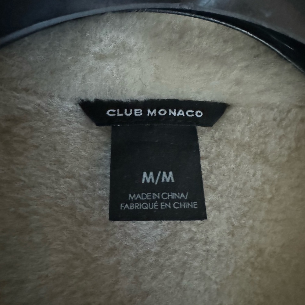 Club Monaco Limited Edition Shearling Jacket - Picture 8 of 11